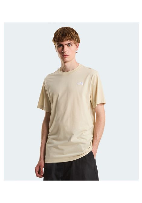 T-shirt The North Face Evolution Simple Dome Regular Desert Stone Uomo THE NORTH FACE | T-shirt | NF0A8CZ2-DOM